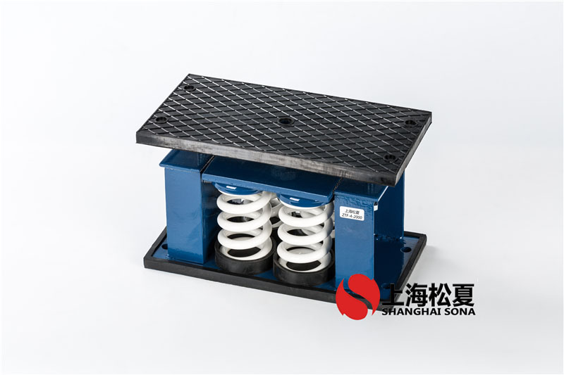垂直風機安裝ZTF彈簧減振器的方案